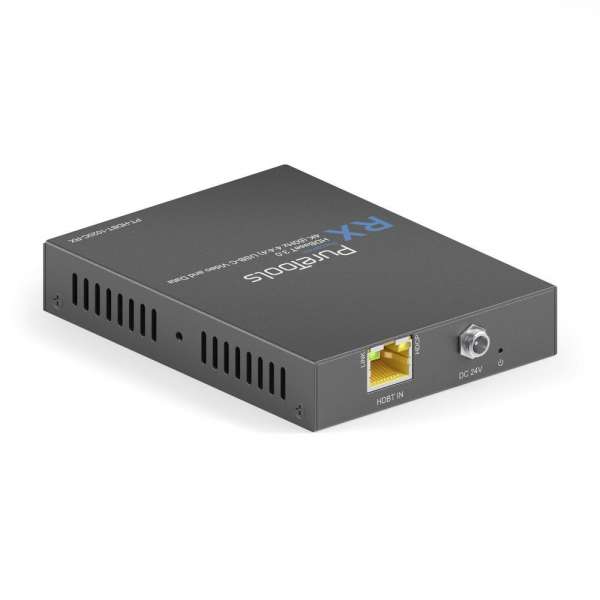 PureTools - HDBaseT USB-C Receiver - HDBaseT 3.0 - 4K (60Hz 4:4:4) USB-C Video und Daten