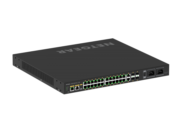 NETGEAR - M4250 30-Port 26G4F PoE++ Stapelbarer Managed Switch (1440W PSU)