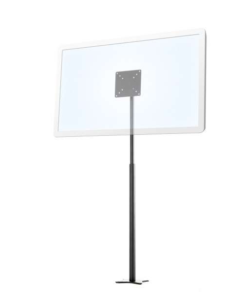 Slim Pole-Schreibtischhalterung für 10-29", schwarz