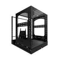 19" Auszieh- und drehbares Rack 12RU, 130kg Traglast, 490B x 608T x 614H 19" Auszieh- und drehbares Rack 12RU, 130kg Traglast, 490B x 608T x 614H