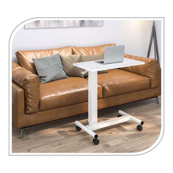 PureMounts® Mobiler Beistelltisch, weiß