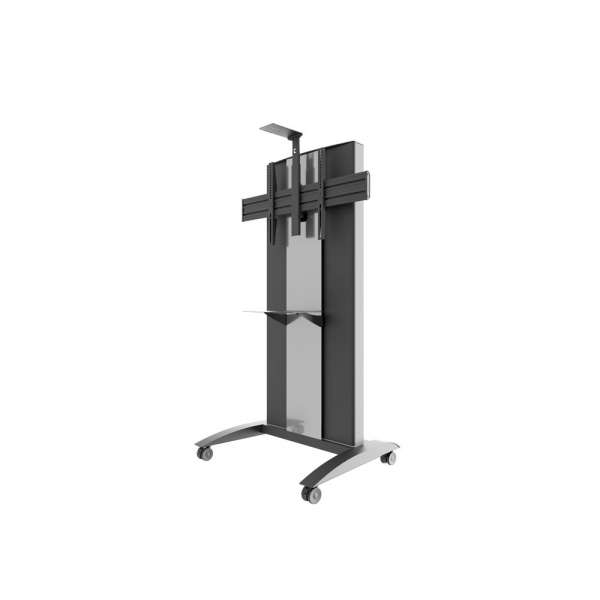 Flachbildschirm-Videokonferenz-Trolley mit Höhenverstellung für 70-98" Bildschirme