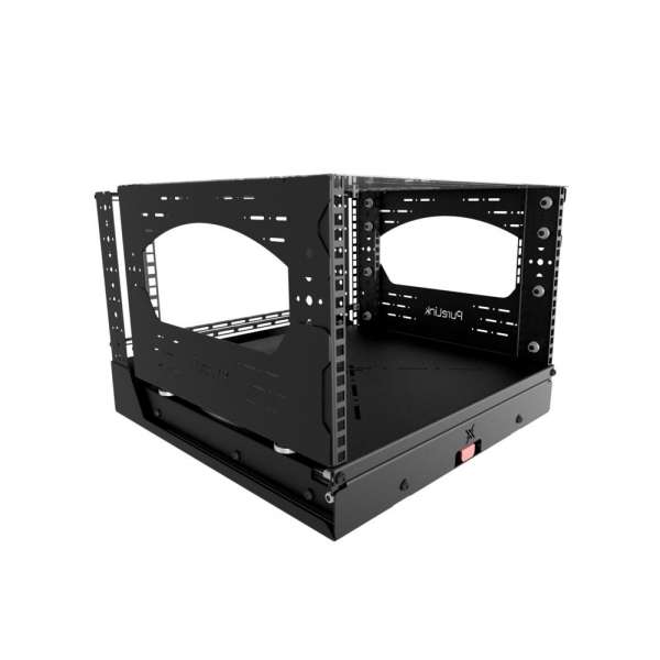 19" Auszieh- und drehbares Rack 6RU, 130kg Traglast, 490B x 498T x 348H 19" Auszieh- und drehbares Rack 6RU, 130kg Traglast, 490B x 498T x 348H
