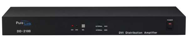 HDTools - DVI Splitter 2x10 mit Verstärker - FullHD