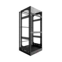 19" Auszieh- und drehbares Rack 24RU, 130kg Traglast, 490B x 498T x 1148H 19" Auszieh- und drehbares Rack 24RU, 130kg Traglast, 490B x 498T x 1148H
