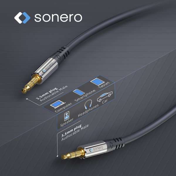 sonero 3,5mm Audio Kabel 3,0m