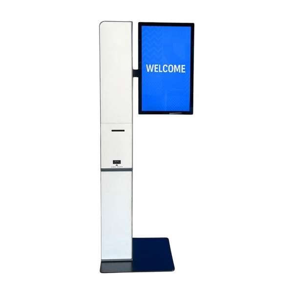 Kiosk System 1 - SIDE seitliche Bildschirmbefestigung