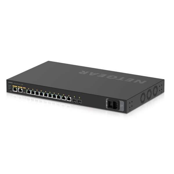 NETGEAR - M4250 12-Port 10G2XF PoE++ Stapelbarer Managed Switch (720W PSU)