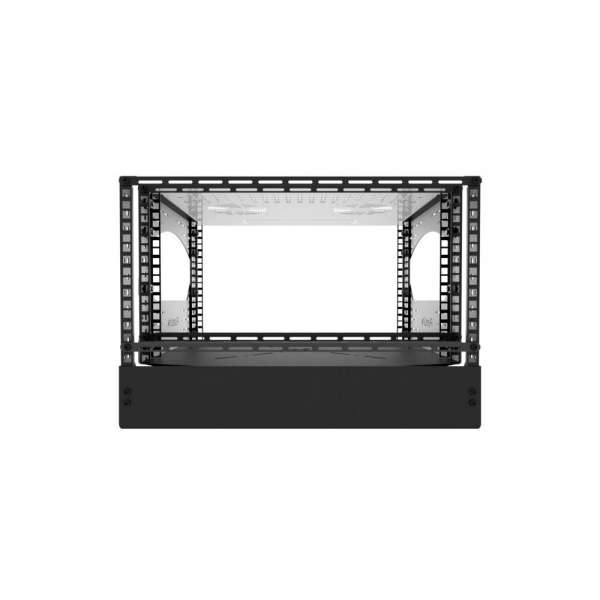 19" Auszieh- und drehbares Rack 6RU, 130kg Traglast, 490B x 498T x 348H