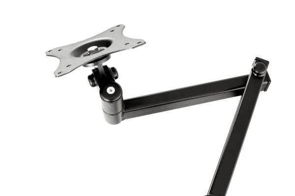 Desktop-Doppelarmhalterung für zwei 19-27" Bildschirme