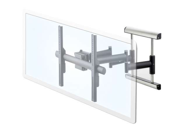 Hochbelastbare Schwenkarm-Wandhalterung für 42-98"-Bildschirme