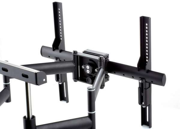 Hochbelastbare Schwenkarm-Wandhalterung für 42-98"-Bildschirme