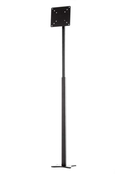 Slim Pole-Schreibtischhalterung für 10-29", schwarz