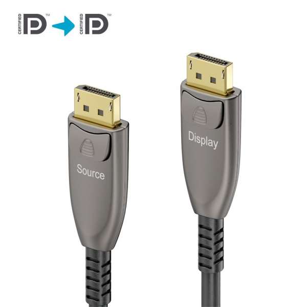 sonero DisplayPort 8K Glasfaser Extender Kabel - 40m