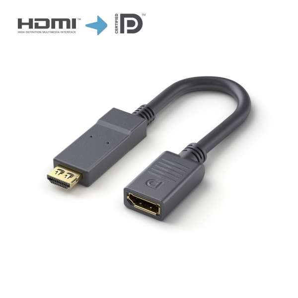 HDMI/DisplayPort Adapter 4K - PureInstall 0,10m HDMI/DisplayPort Adapter 4K - PureInstall 0,10m