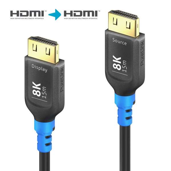FlexInstall AOC HDMI Kabel 8K 48Gbps 15.0m