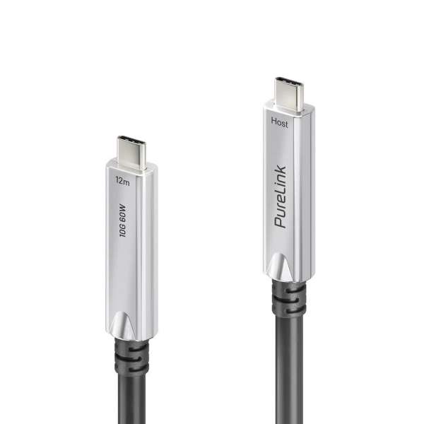 FiberX Serie - USB 3.2 Gen2x1 Aktives Glasfaser Kabel USB-C 12,0m