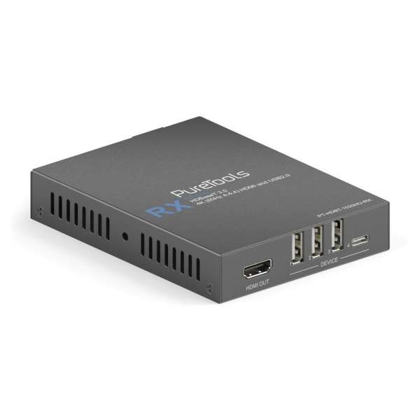 PureTools - HDBaseT HDMI und USB2.0 Receiver - HDBaseT 3.0 - 4K (60Hz 4:4:4) HDMI und USB2.0 PureTools - HDBaseT HDMI und USB2.0 Receiver - HDBaseT 3.0 - 4K (60Hz 4:4:4) HDMI und USB2.0