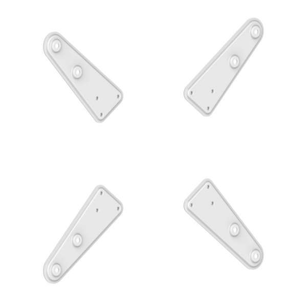 PureMounts® Universeller VESA Vergrößerer 200x200 bis 400x400 4tlg. weiß PureMounts® Universeller VESA Vergrößerer 200x200 bis 400x400 4tlg. weiß