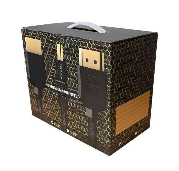 HDANYWHERE 18G 4K SlimWire MAX 2m High Speed Premium™ HDMI Kabel Big Box (x25 Kabel)