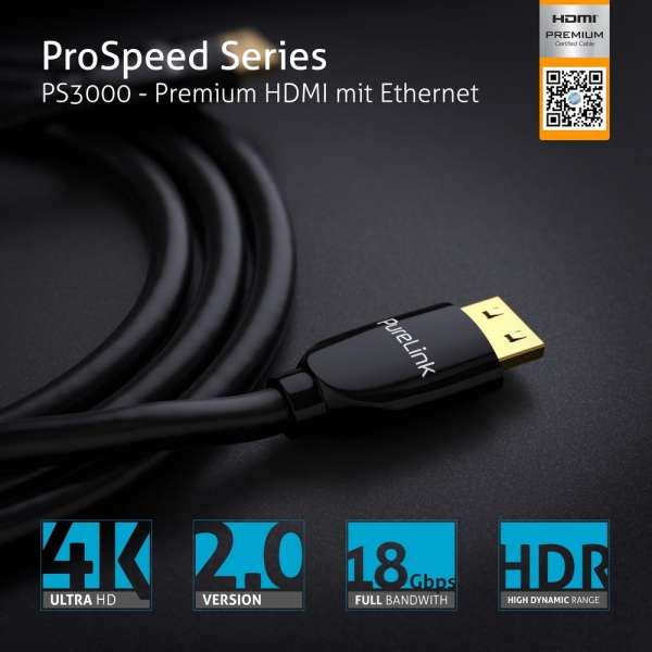 HDMI Kabel - ProSpeed Serie 1,00m