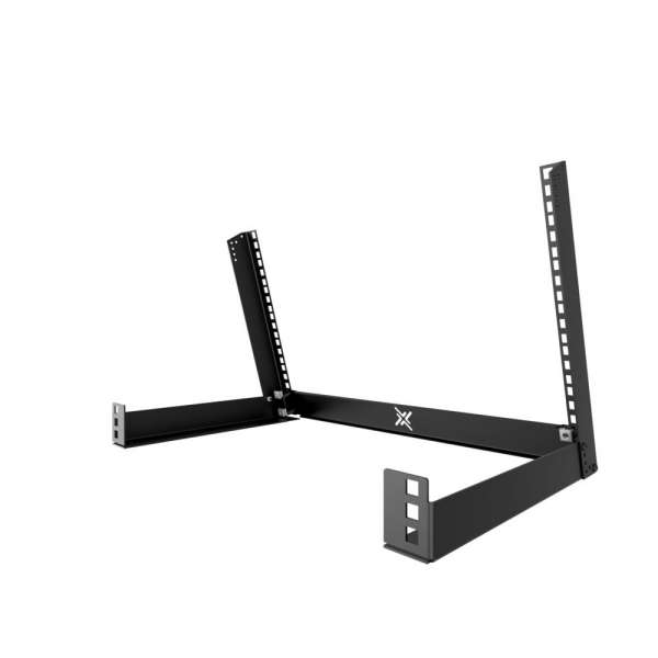 19"-Schreibtisch-Rack mit offenem Rahmen 6 HE, 30 kg Tragfähigkeit, 508 B x 308 T x 315 H