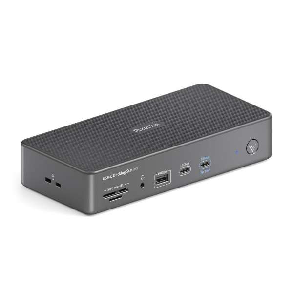 Vuelogic - USB4 Docking Station - Dual Screen USB4 Gen3 MST - 8K Unterstützung