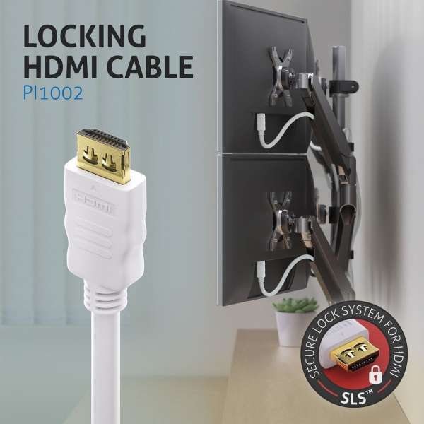 HDMI Kabel - PureInstall - weiß - 0,50m