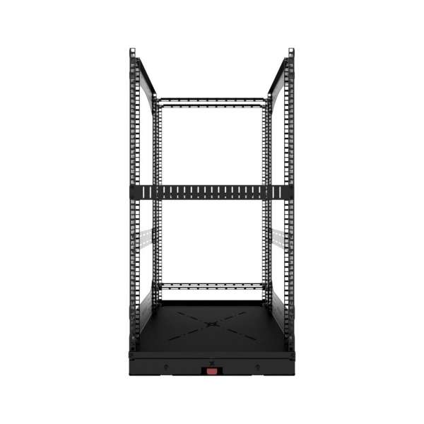 19" Auszieh- und drehbares Rack 20RU, 160kg Traglast, 490B x 510T x 963H