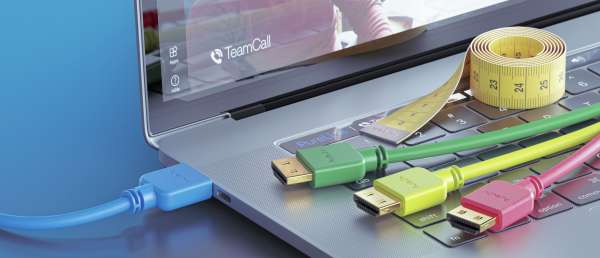 HDMI Kabel - PureInstall - Slim 0,50m - Schwarz