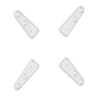 PureMounts® Universeller VESA Vergrößerer 200x200 bis 400x400 4tlg. weiß PureMounts® Universeller VESA Vergrößerer 200x200 bis 400x400 4tlg. weiß