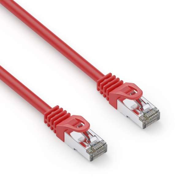 CAT 6A Patchkabel. S/FTP - rot - 3,00m