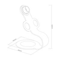 Preview: PureMounts® Föhn Halterung für Dyson® Supersonic, grau Preview: PureMounts® Föhn Halterung für Dyson® Supersonic, grau