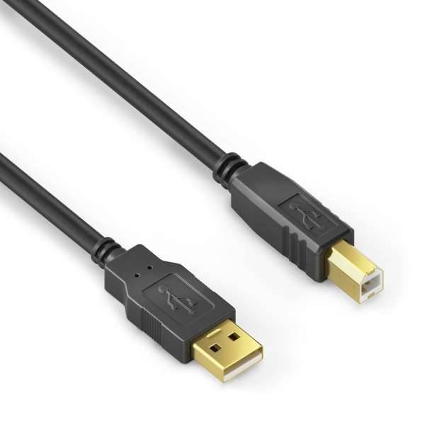 USB 2.0 Aktiv Kabel - schwarz - 20,0m