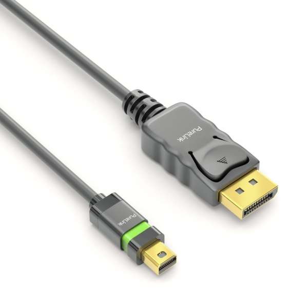 MiniDP/DP Kabel - Ultimate Serie - 1,00m - schwarz