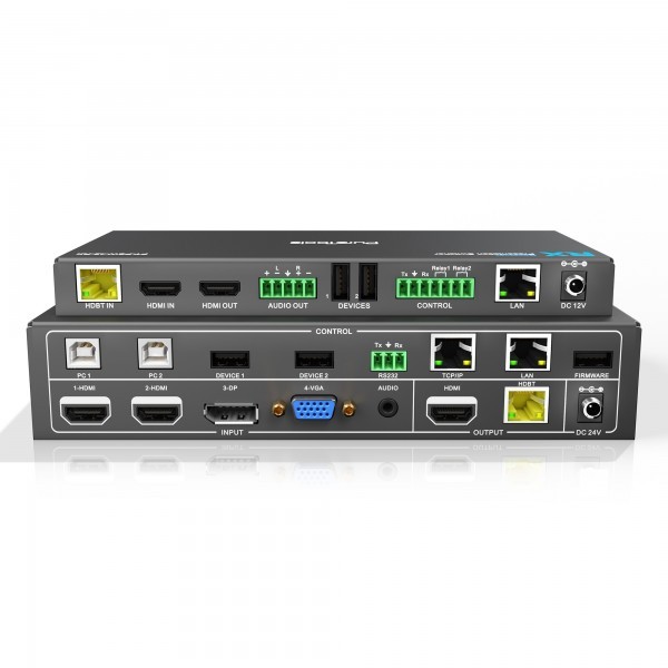 PT-PSW-42-PureTools-Teleconference-Scaler-Switcher-4x2-4K-HDMI-HDBaseT-Output-1_600x600