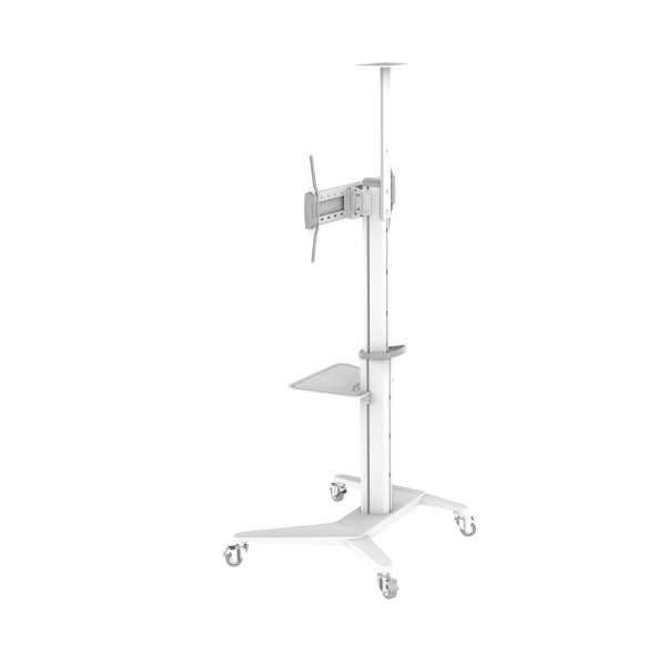 PureMounts® Premium TV Cart - Single Display bis 70", weiß