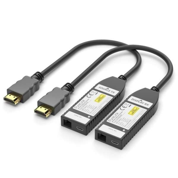 FiberX Serie - HDMI 4K Glasfaser Portsaver Extender mit SLS