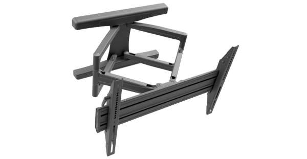 Doppelschwenkarm-Wandhalterung für 65-86"-Bildschirme