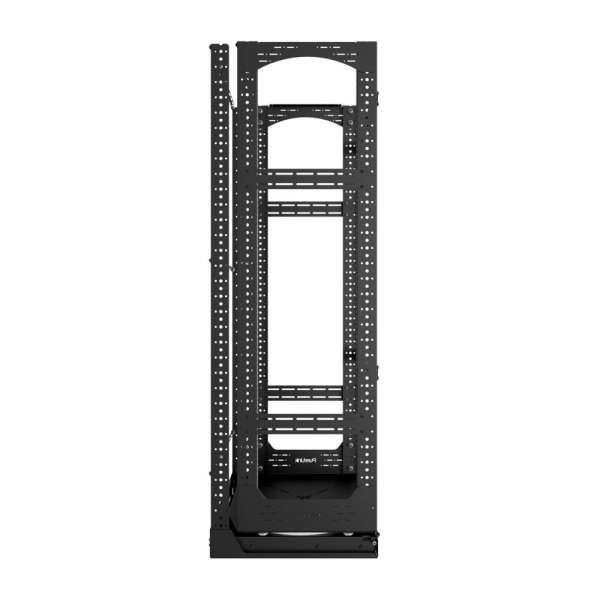 19" Auszieh- und drehbares Rack 32RU, 130kg Traglast, 490B x 498T x 1505H