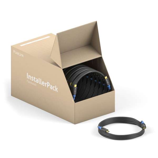 FlexInstall USB-A auf USB-A Kabel USB 3.2 Gen1x1 5Gbps 2.00m - Installer Pack 30 stk.
