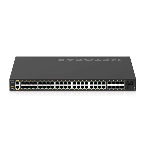 NETGEAR - M4250 48-Port 40G8F PoE+ Stapelbarer Managed Switch (480W PSU)