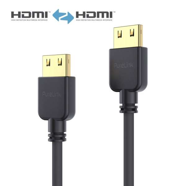 HDMI Kabel - PureInstall - Slim 1,50m - Schwarz