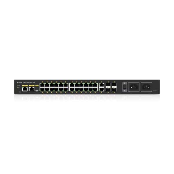 NETGEAR - M4250 30-Port 26G4F PoE++ Stapelbarer Managed Switch (1440W PSU)