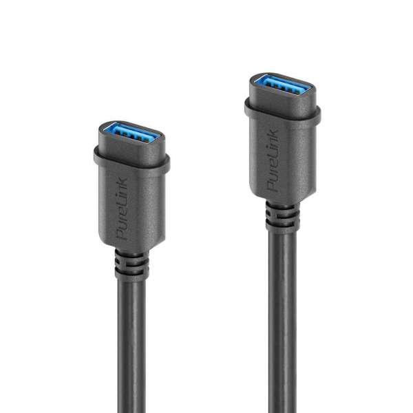 mediahub2 - ICS-kompatibles USB-A F/F Pigtail-Kabel - 0,10m