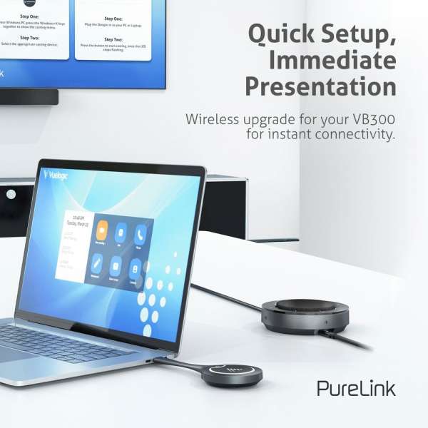 Vuelogic - Wireless Dongle - DGL100 - USB-C Wireless-Transmitter für die Vuelogic-Serie