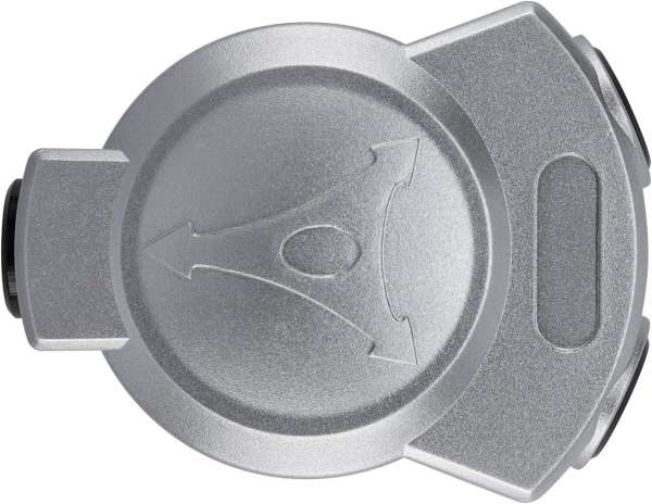 HDSupply Toslink Verteiler 1x2 silber