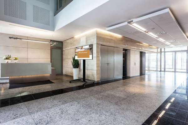 Videokonferenz-Trolley für 42-75" Bildschirme