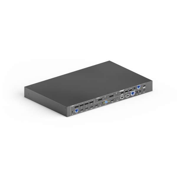 PureTools - Seamless Matrix 8x2, 4K, HDMI und HDBaseT und HDMI Loop Ausgang, Audio Embed /Deembedding GUI, HDBaseT Eingang, Relay Kontrolle, GPIO, GUI