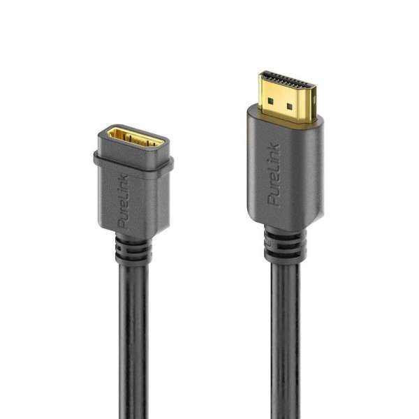 mediahub2 - ICS-kompatibles HDMI F/M Verbindungskabel - 0,50m